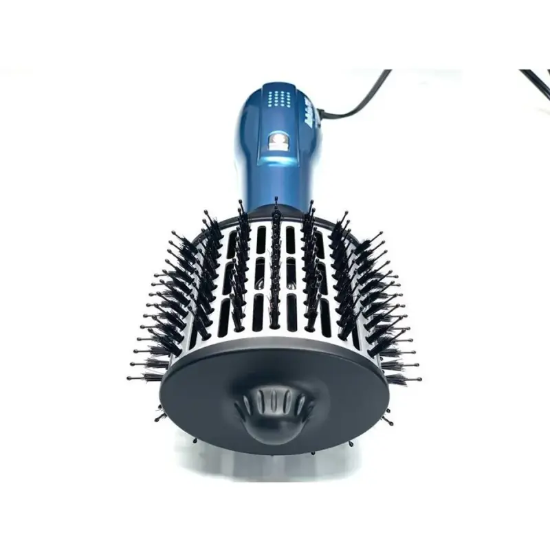 Babyliss pro Cepillo de aire caliente iónica 3½" ovalado nano azul titanium350ux